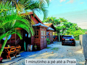Charmoso e Confortável Bangalô a Beira-mar Ar condicionado e Wi-Fi veloz